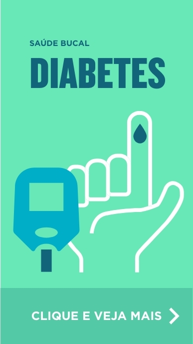 dedos com uma gota de sangue e aparelho para medir diabetes