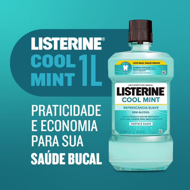Listerine Cool Mint 1 Litro